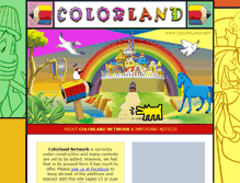 Tablet Screenshot of colorland.net